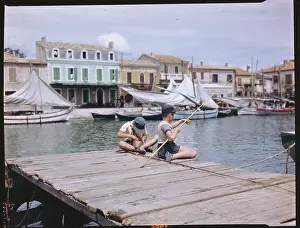 French Boys Fishing