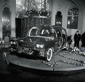 French Car On Stand At Show