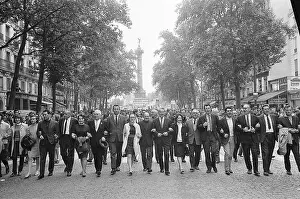 Demonstrator Prints: French Communist Demonstrators