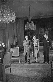 Chandelier Prints: French Embassy