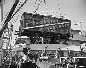 Unloading Prints: French Gratitude Train Arrives In Nyc