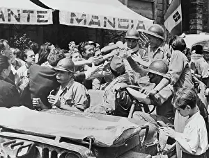 Huty32801 Prints: French Liberators In Siena