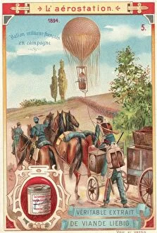 French Military Hot Air Balloon