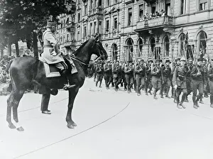 French Occupational Troops Leaving Germany