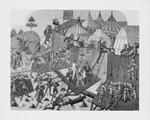 French Soldiers Attack English