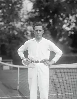 Sea Bright Prints: French Tennis Player Henri Cochet