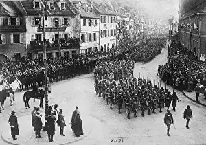 French Troops Entering Colmar