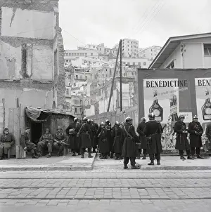 Casbah Prints: French Troops Guard Entrance To Casbah