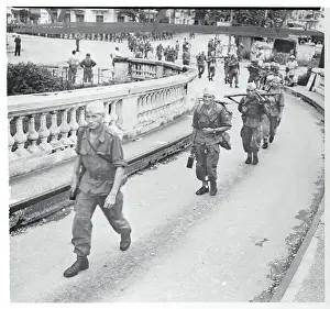 Hanoi Prints: French Troops Withdraw from Hanoi