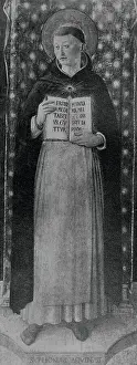 Fresco Entitled Saint Thomas Aquinas