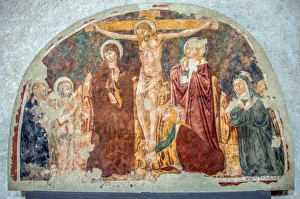 Images Dated 10th September 2014: Fresco, Ferentillo Umbria