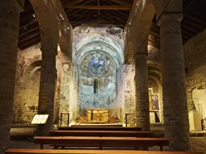 Lerida Province Prints: Frescoes in Sant Climent de Taull