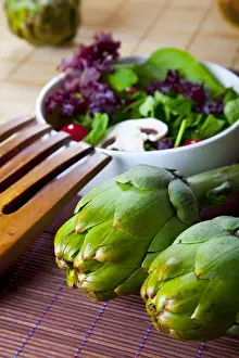 Common Prints: Fresh salad made with organic ingredients