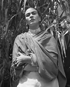 Frida Kahlo In The Garden