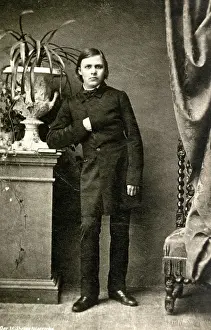 Friederich Nietzsche Posing for Camera