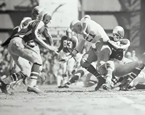 Confrontation Prints: Friedman Sacking Quarterback
