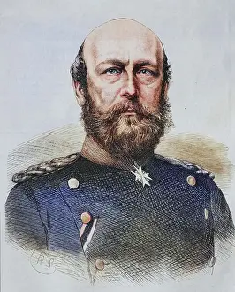 Friedrich Franz II, Grand Duke of Mecklenburg-Schwerin, illustrated war history, German, French war 1870-1871, Germany, France