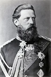 Medal Prints: Friedrich III of Prussia Portrait