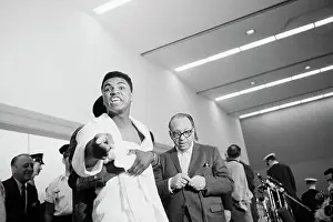Ceiling Prints: Friend Holds Back an Enraged Cassius Clay