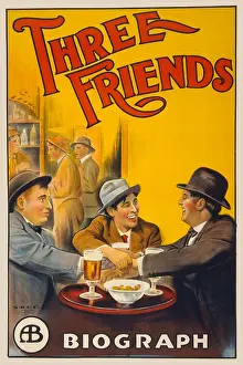 Theatre Prints: Three friends