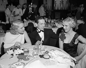 Dinner Prints: Three Friends Enjoying Opening Night