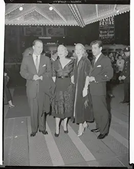 Friends of Judy Garland Standing in Front of theater