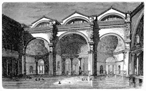 Sink Prints: Frigidarium of the Baths of the Caracalla at Rome