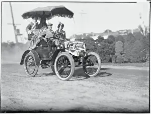 Fringe-Topped Automobile