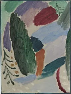 National Collection of Art, Washington Collection: Frosty Day, Alexej von Jawlensky