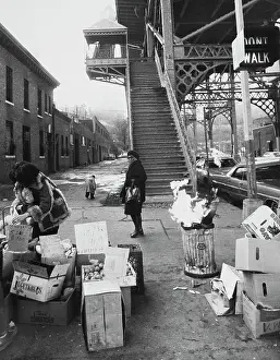 Huty28224 Prints: Fruit Seller At 155th & 8th