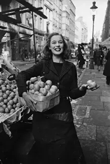 Market Stall Prints: Fruit Seller