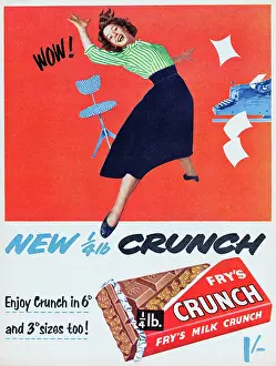 Huty24805 Prints: Fry's Milk Crunch