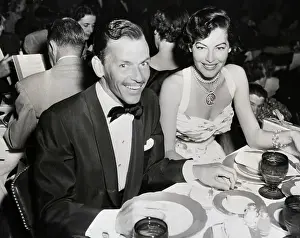 Casino Prints: F.Sinatra & A.Gardner At The Casino