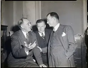 Committee Prints: Fulbright, Wilson And Valentine Confer