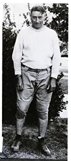 Prints of (Original Caption). Francis A. Schmidt, football and basketball coach at Texas Christian University since 1929, was appointed head football coach at Ohio State University on March 2 Hoops Through Time: A Visual Journey of Basketball History: Full-Length Of Francis Schmidt Outside