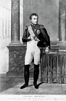 Kingdom Of France Prints: Full-Length Portrait of Napoleon Bonaparte
