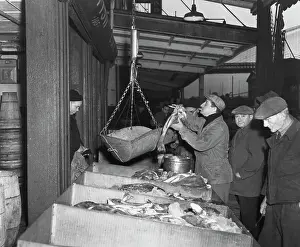 Huty29193 Prints: Fulton Fish Market