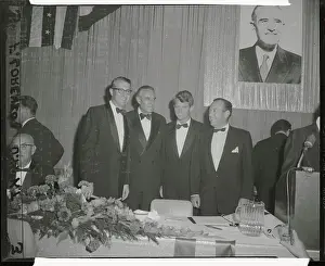 Robert F Prints: Fund raising Dinner with Governors and Senators