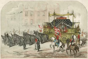 Arthur Wellesley (1769-1852) 1st Duke of Wellington Gallery: Funeral Car