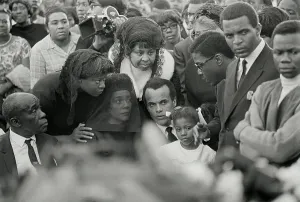 Widow Prints: Funeral of Martin Luther King, Jr