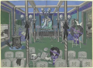 Ribbon Prints: Funeral Parlor