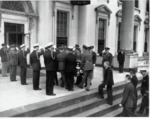 Saluting Prints: Funeral for President Roosevelt