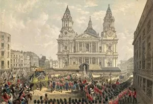 Arthur Wellesley (1769-1852) 1st Duke of Wellington Gallery: Funeral Procession