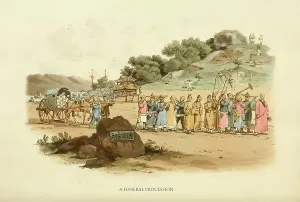 Chinese Prints: Funeral Procession