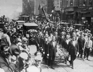 Mourner Prints: Funeral Procession of Chicago Gangster Angelo Genna