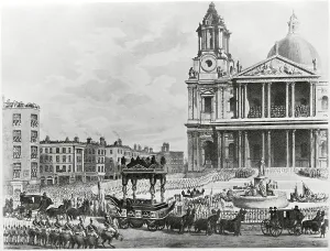 Grief Prints: Funeral Procession of Lord Nelson