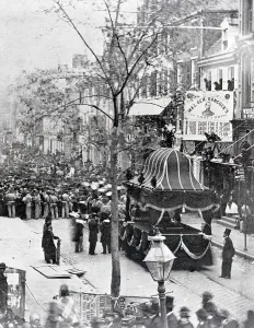 Philadelphia Prints: Funeral Scene for Abraham Lincoln