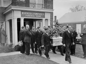 Exiting Prints: Funeral of Willis Carter Baum