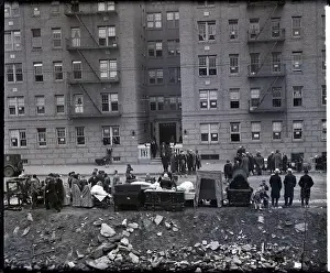 Rent Prints: Furniture of Evicted Tenants on Street
