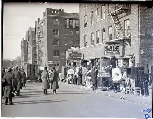 Eviction Prints: Furniture On Street In Front/Apartment